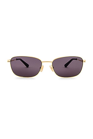 Split Rectangular Sunglasses Bottega Veneta