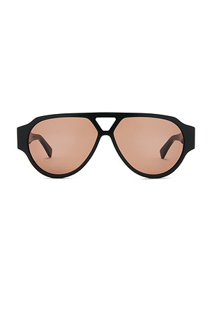 Bold Triangle Stud Sunglasses Bottega Veneta