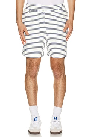 Stripe Jacquard Shorts Bound
