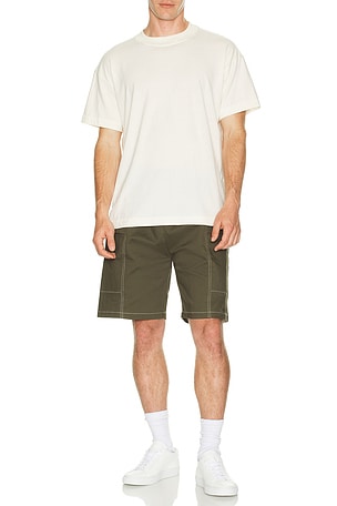 Canvas Contrast Shorts Bound