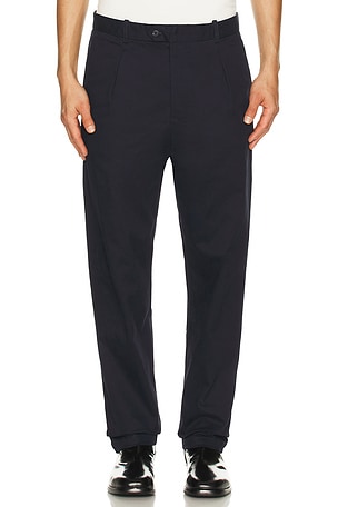 Canvas Pleated Chino Bound