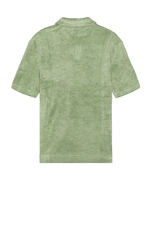 Bound Bradley Terry Towel Polo in Green