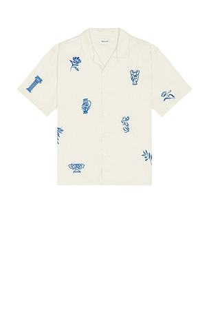 Grecian Embroidery Shirt Bound