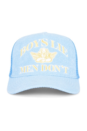 Men Don't Trucker Hat Boys Lie