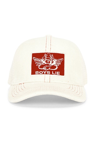 Distressed Corduroy Trucker Hat Boys Lie