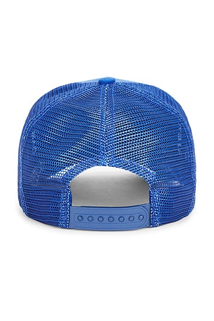 Boys Lie Royal B Trucker Hat in Royal Blue