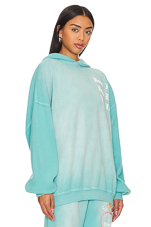 Boys Lie Head Over Heals Hoodie in Teal