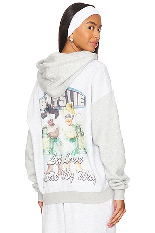 Let Love Guide My Way Terry Hoodie Boys Lie