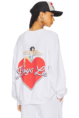 On The Edge Thermal Kara Crewneck Boys Lie