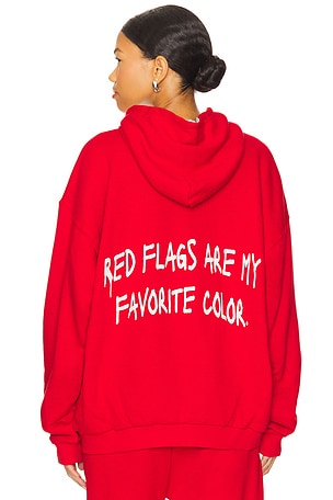 Red Flags Harley Zip Hoodie Boys Lie