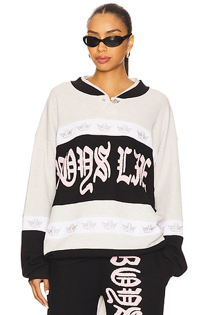High Class Private School Rider Crewneck Boys Lie
