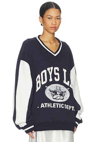 Boys Lie Athletics Hayley Pullover in Navy