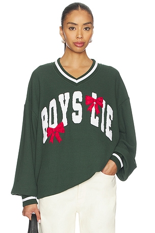 Wrap Me in A Bow Hayley Sweatshirt Boys Lie