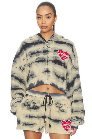 Cowboys Lie Brushed Fleece Alex Zip-up Hoodie Boys Lie