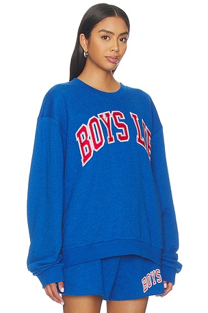 Boys Lie Game Changer Kara Crewneck in Blue