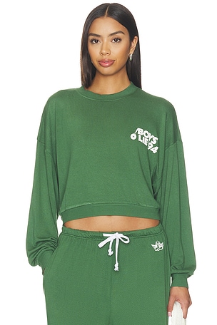 Match Point '94 Crepe Kara Crewneck Sweatshirt Boys Lie