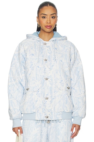 Boys Lie Blue Manhunt Jacket in Baby Blue