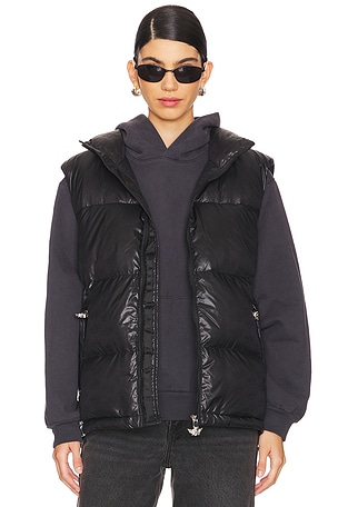 Ivy park vinyl puffer jacket hotsell