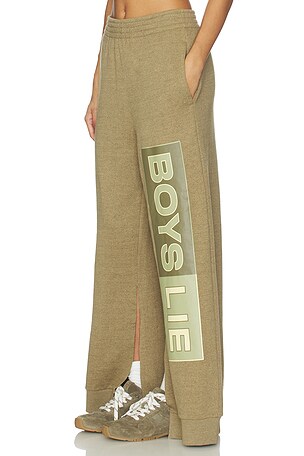 Boys Lie Better Half Garden Mm Pant in Green. Size XS. Also