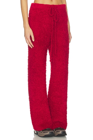 Boys Lie Lucy Cozy Sweatpant in Red. Size XS. Also