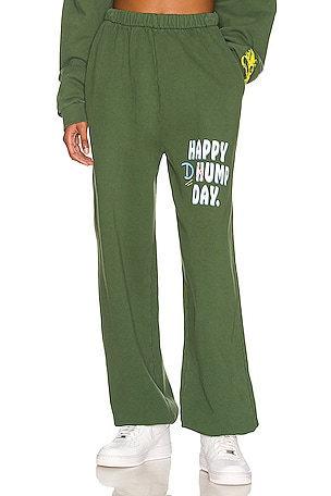 ★追跡&関税込【BOYS LIE】GIVE 'EM HELL SWEATPANTS Boys Lie Happy Give 'Em Hell Sweatpants in Green | REVOLVE