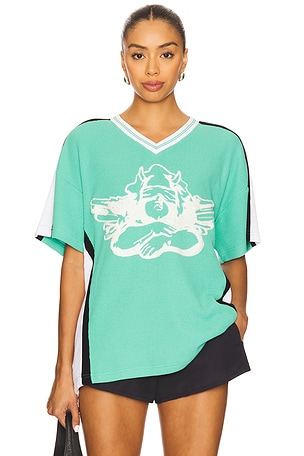 Green Spirited Home Run Hero Jersey Top Boys Lie
