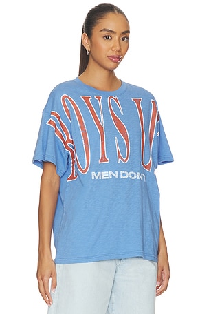 Boys Lie Ready To Ride Bf Tee in Blue