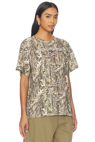 Boys Lie Boys Lie Sport Bf Slub Tee in Army