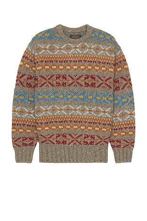 Crew Fair Isle Pattern 3G Beams Plus