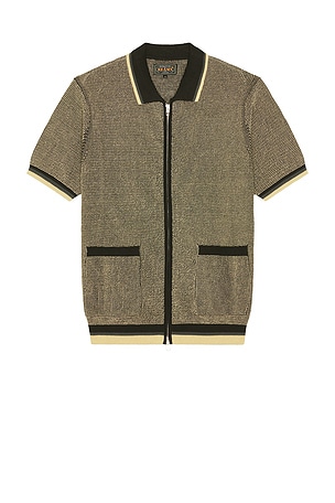 Zip Knit Polo Beams Plus