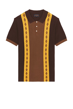 Knit Polo Stripe Argyle Beams Plus