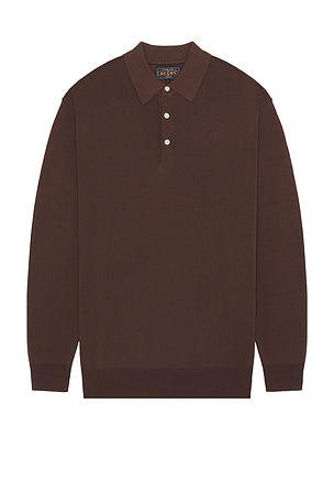 Knit Polo 12G Beams Plus