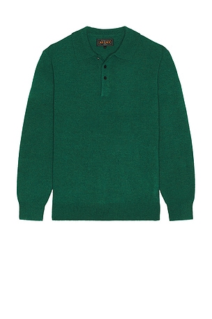 Knit Polo 9G Beams Plus