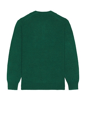 Beams Plus Knit Polo 9G in Green
