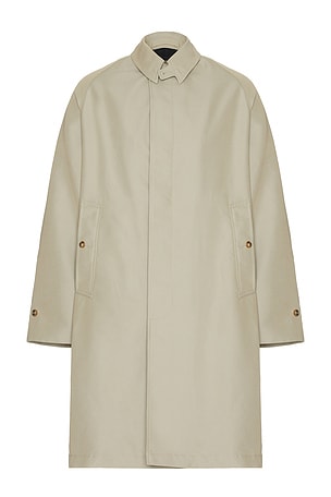 Balmacaan Coat T C Gabardine Beams Plus