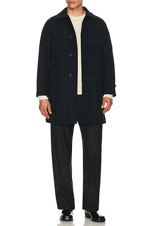 Bal Collar Coat Harris Tweed Beams Plus