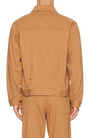 Beams Plus Digger Jacket Oc Pique in Brown