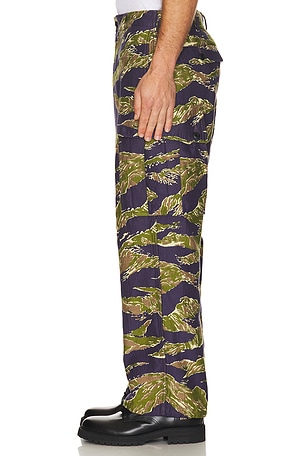 Mil 6 Pockets Tiger Stripe Jacquard Beams Plus