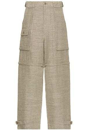 Bush Pants Cotton Linen Beams Plus