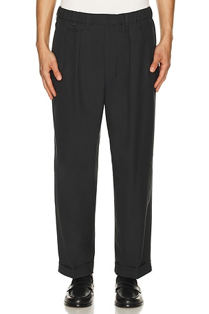 2 Pleats Relax Trousers Laundry Wool Beams Plus