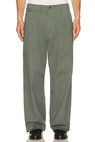 Mil Trousers Herringbone Beams Plus