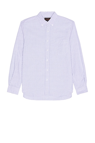 B.D Oxford Candy Stripe Beams Plus