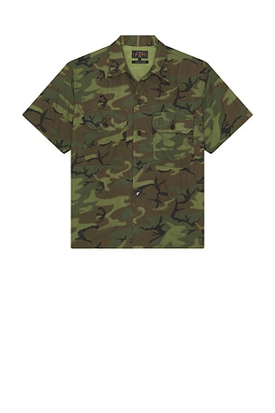 Mil-Sht Mesh Camo Jacquard Mapping Print Beams Plus