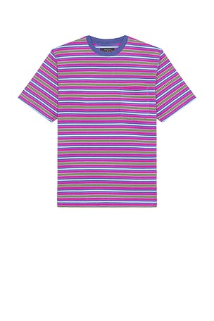 Pocket Tee Multi Stripe Beams Plus