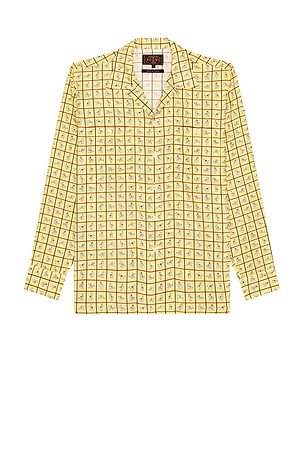 Mil Open Collar Derby Tattersall Beams Plus