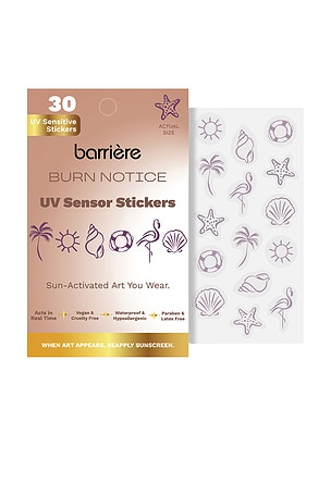 Burn Notice UV Sensor Patches