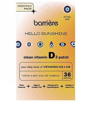 Hello Sunshine Vitamin D3 Patch 36 Pack barriere