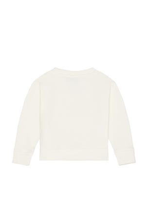 BEACH RIOT Kids Little Cassia Sweatshirt in Cream