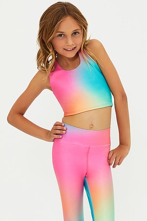 BEACH RIOT Little Clementine Top in Pink, Blue