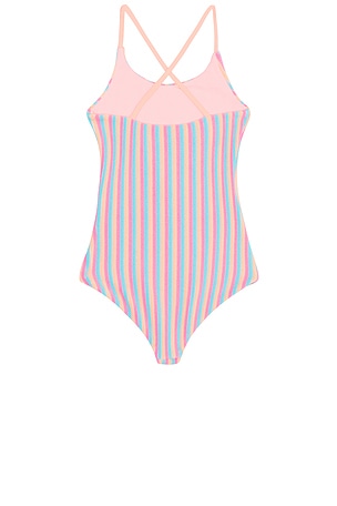 BEACH RIOT Kids Little Julia One Piece in Blue